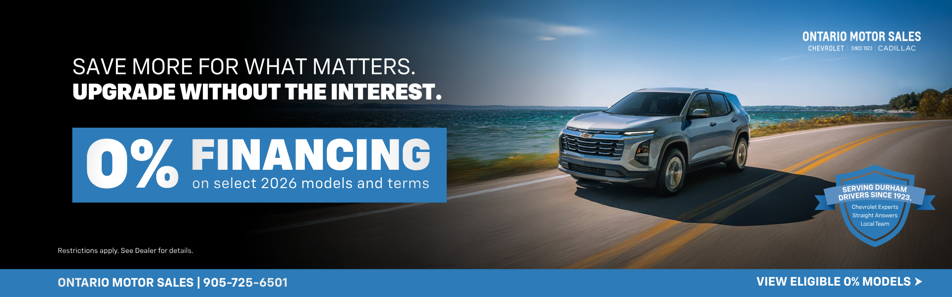 OMS-0%-Desktop_May 2026 Chevrolet Vehicles 0% Financing Oshawa