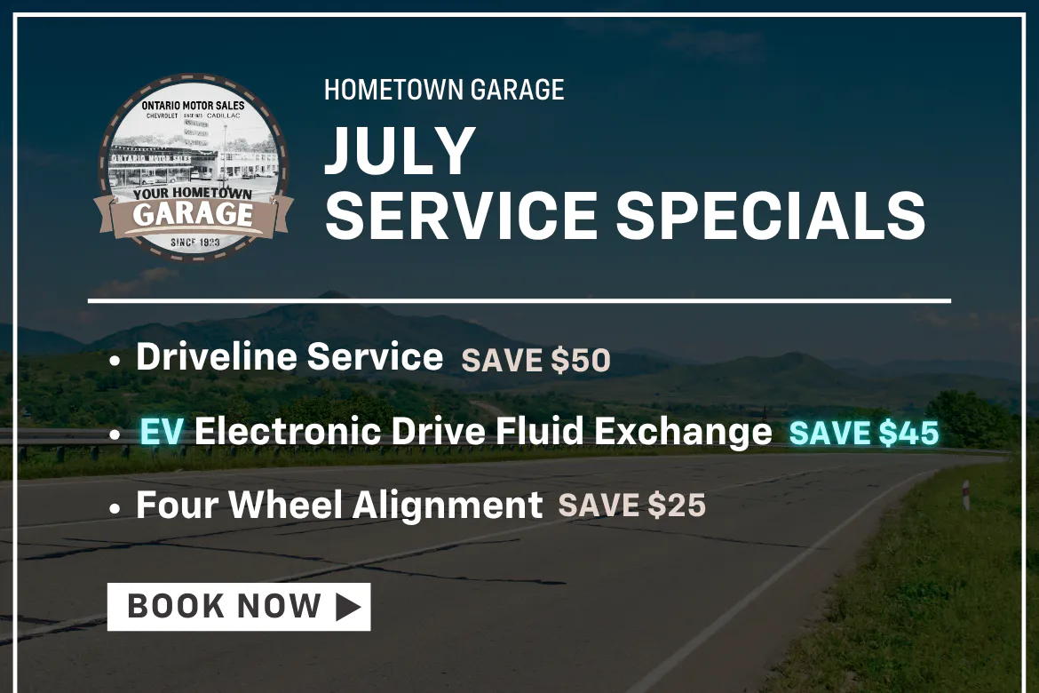 Service Specials Chevrolet Oshawa