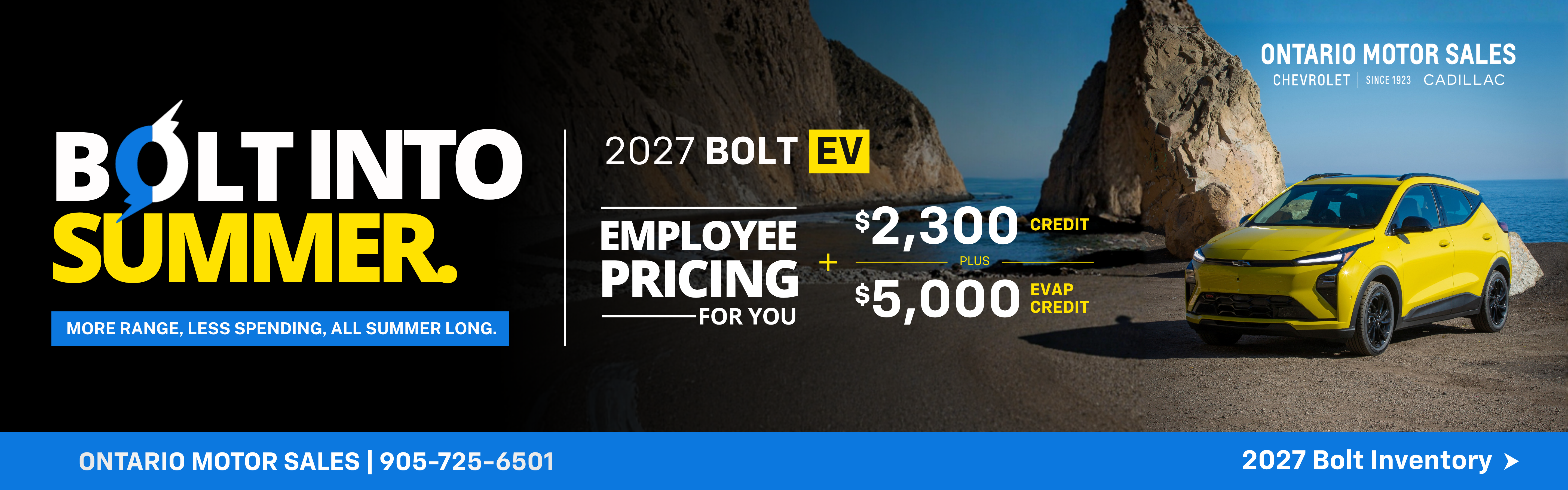 2027 Chevrolet Bolt Oshawa