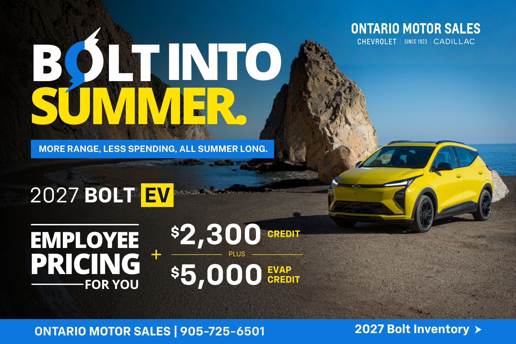 2027 Chevrolet Bolt Oshawa